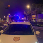 Portada Arde un coche en La Laguna