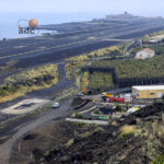 P Zona donde se ejecutan trabajos para la desaladora en Breña Baja