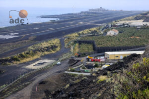 P Zona donde se ejecutan trabajos para la desaladora en Breña Baja