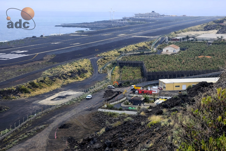 P Zona donde se ejecutan trabajos para la desaladora en Breña Baja