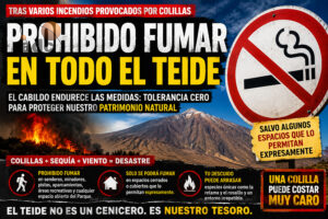 Prohibido fumar en el Teide 2