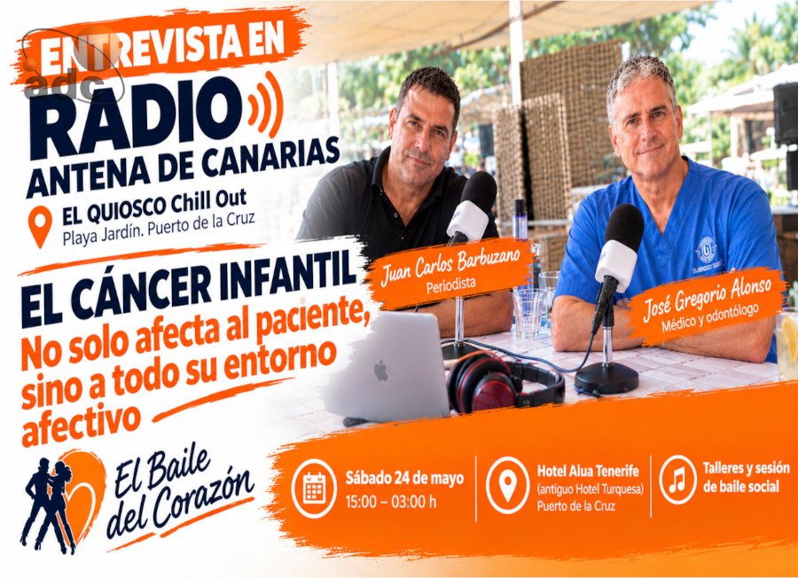 Portada Entrevista en Radio_ Cáncer Infantil